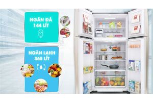 Tủ lạnh Hitachi Inverter 509 lít R-FW650PGV8 GBK