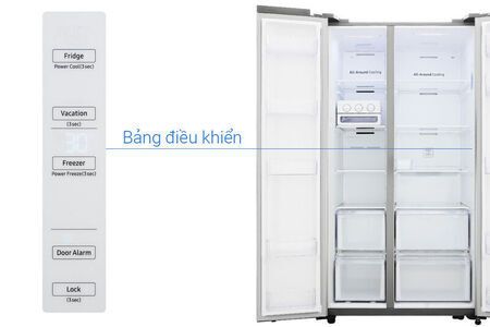 Tủ lạnh Samsung Inverter 647 lít RS62R5001M9/SV