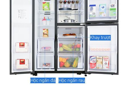 Tủ lạnh Samsung Inverter 602 lít RS65R5691B4/SV