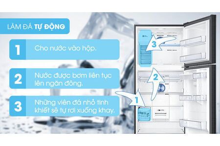 Tủ lạnh Samsung Inverter 451 lít RT46K6885BS/SV