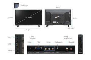 Tivi LED ASANZO 25 inch 25S200T2