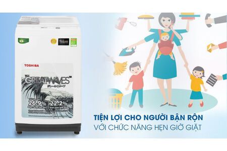 Máy giặt Toshiba 9 kg AW-K1000FV(WW)