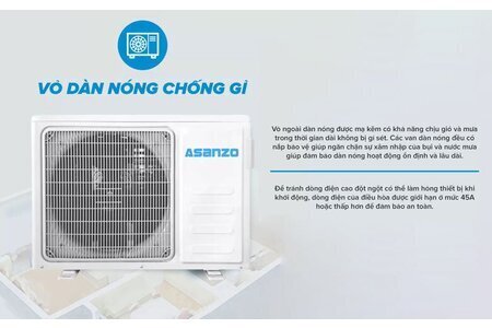 Máy Lạnh Inverter Asanzo 1HP K09N66