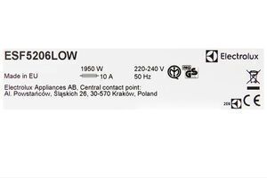 Máy rửa chén Electrolux ESF5206LOW 1950W