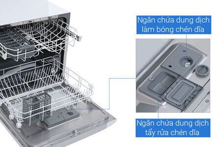 Máy rửa chén mini Electrolux ESF6010BW 1480W