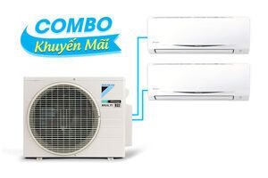 Hệ Muti Daikin cục nóng 3hp + 2 đầu lạnh 1.5HP MKC70SVMV/CTKC35RVMV+CTKC35RVMV