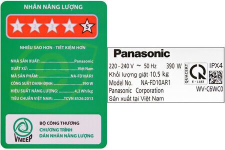 Tủ lạnh Panasonic Inverter 188 lít NR-BA229PKVN