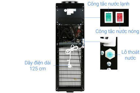 Cây nước nóng lạnh Midea YL1836S-B