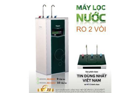 Máy lọc nước RO nóng nguội lạnh Kangaroo KG10A3 10 lõi