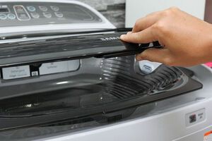 Máy giặt Samsung 9 kg WA90J5710SG/SV