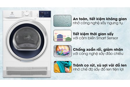 Máy sấy ngưng tụ Electrolux 7 Kg EDC704GEWA