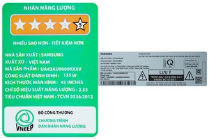 Smart Tivi Samsung 4K 43 inch 43AU9000