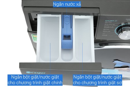 Máy Giặt Casper Inverter 10.5 kg WF-105I150BGB