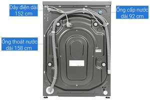 Máy Giặt Casper Inverter 10.5 kg WF-105I150BGB