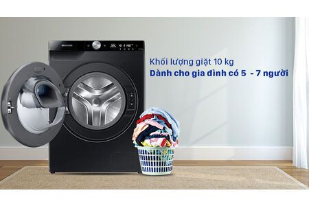Máy giặt Samsung Inverter 10 Kg WW10TP54DSB/SV