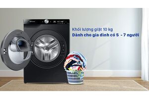 Máy giặt Samsung Inverter 10 Kg WW10TP54DSB/SV