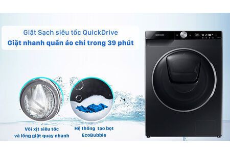 Máy giặt Samsung Inverter 10 Kg WW10TP54DSB/SV