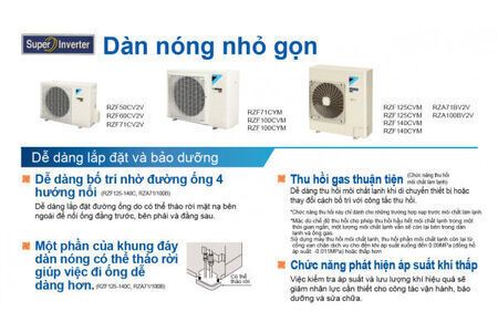 Máy lạnh Tủ đứng Daikin FVA50AMVM/RZF50CV2V (2.0HP) – Inverter