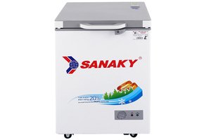 Tủ đông Sanaky 100 lít VH-1599HYK kính cường lực