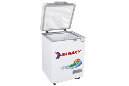 Tủ đông Sanaky 100 lít VH-1599HYK kính cường lực