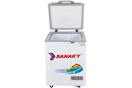 Tủ đông Sanaky 100 lít VH-1599HYK kính cường lực