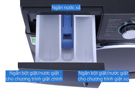 Máy giặt Casper Inverter 9.5 Kg WF-95I140BGB