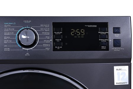 Máy giặt Casper Inverter 9.5 Kg WF-95I140BGB