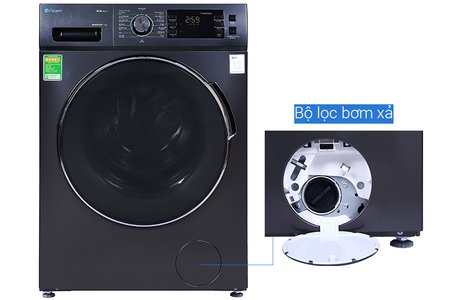 Máy giặt Casper Inverter 9.5 Kg WF-95I140BGB