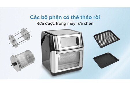 Nồi chiên không dầu Kalite Q10 10 lít