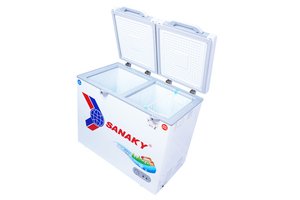 Tủ Đông mặt kính cường lực Sanaky 220 lít VH-2899W2KD