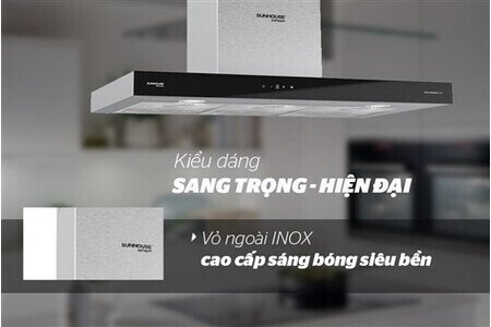 MÁY HÚT MÙI CAO CẤP CHỮ “T” SUNHOUSE MAMA MMB6817-90