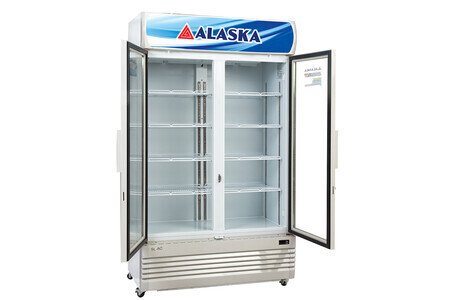 Tủ Mát Alaska SL-8C ( 2 Cánh 2 Bên 800 Lít )