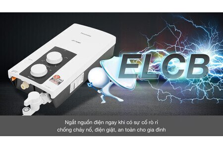 Máy nước nóng trực tiếp Panasonic 4500W DH-4RP1VW ( có bơm )