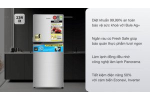 Tủ lạnh Panasonic Inverter 234 lít NR-TV261APSV