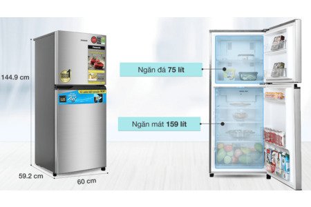 Tủ lạnh Panasonic Inverter 234 lít NR-TV261APSV