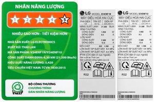 Máy lạnh LG Inverter 2.5 HP V24ENF1