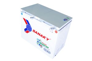 Tủ Đông mặt kính cường lực Sanaky 280 Lít VH-2899W4K