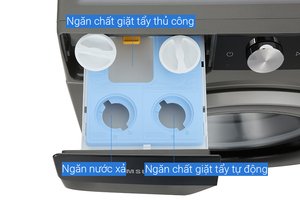 Máy giặt Samsung AI Inverter 10kg WW10T634DLX/SV