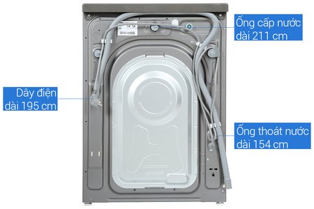Máy giặt Samsung AI Inverter 10kg WW10T634DLX/SV