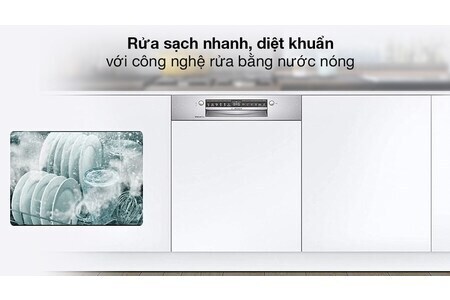 Máy rửa chén bán âm Bosch SMI4HCS48E