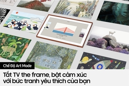 QLED TIVI KHUNG TRANH SAMSUNG 4K 50 INCH 50LS03A LIFESTYLE TV MỚI 2021