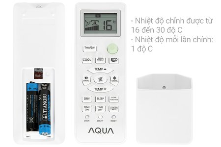 Máy lạnh Aqua Inverter 1.5 HP AQA-KCRV13TR