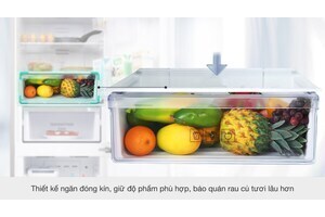 Tủ lạnh Samsung Inverter 276 lít RB27N4170BU/SV ngăn đá dưới