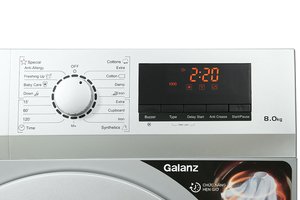 Máy sấy thông hơi Galanz 8 Kg DV-80T5C(S) - màu bạc