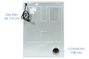 Máy sấy thông hơi Galanz 8 Kg DV-80T5C(S) - màu bạc