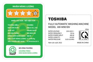Máy giặt Toshiba 8 kg AW-M901BV(WK)