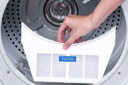 Máy sấy thông hơi Galanz 7 Kg DV-70T5C(S) - màu bạc