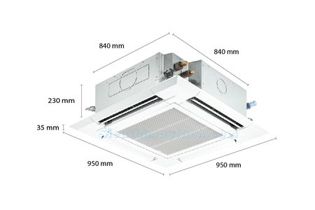 Máy lạnh âm trần Reetech RGT18/RC18 (2.0Hp)