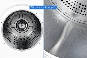Máy sấy thông hơi Galanz 7 Kg DV-70T5C(W)- màu trắng