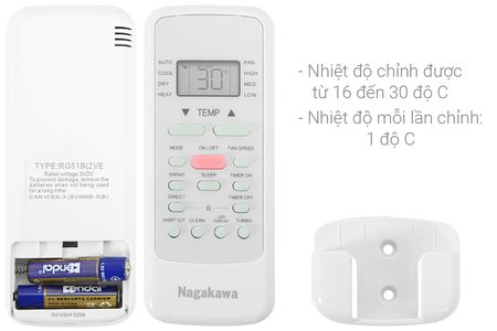 Máy lạnh Nagakawa 1HP NS-C09R1M05